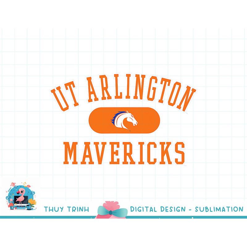 Texas Arlington Mavericks Varsity Blue Officially Licensed png.jpg