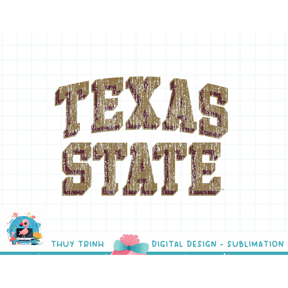 Texas State Bobcats Retro Arch Officially Licensed png.jpg