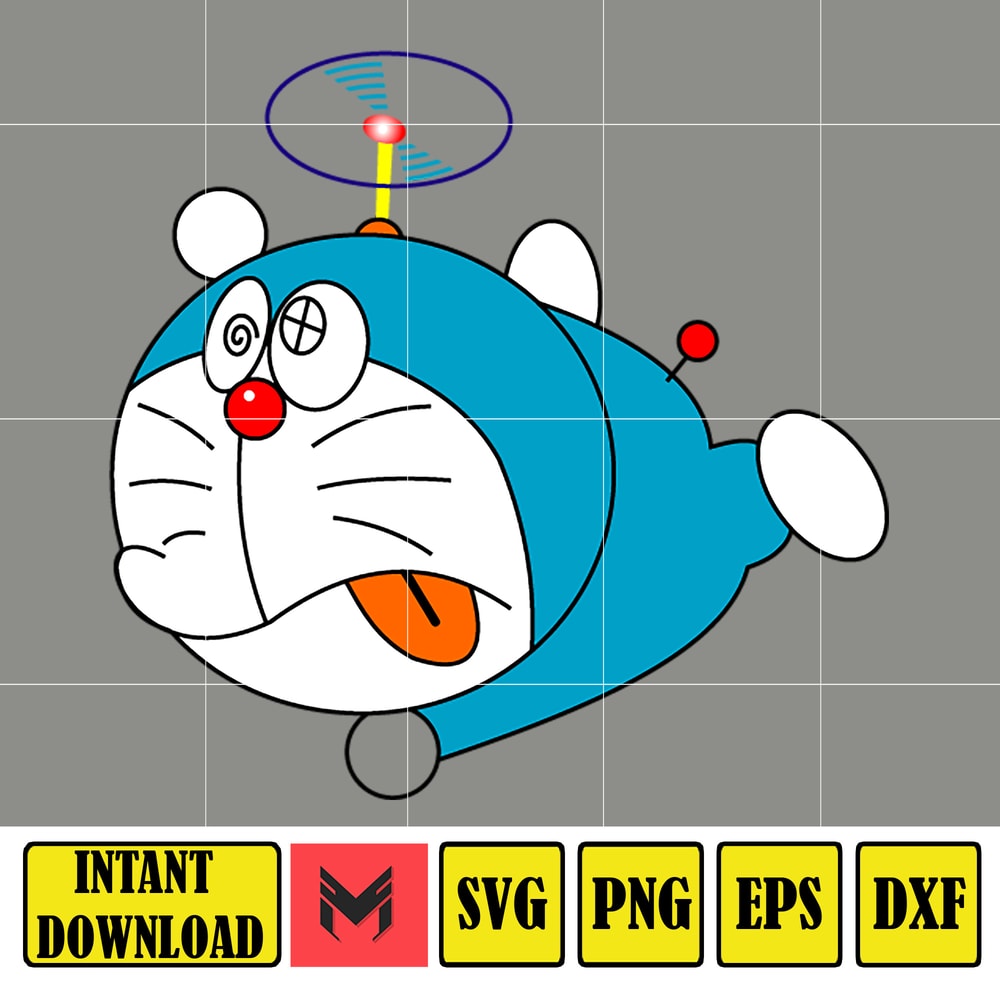 Doraemon SVG, Cricut, Cut files, Digital Vector File, Comes with SVG, Png, Jpg, AI Format (84).jpg