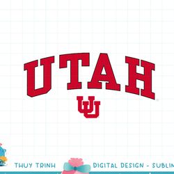utah utes womens arch over black officially licensed png
