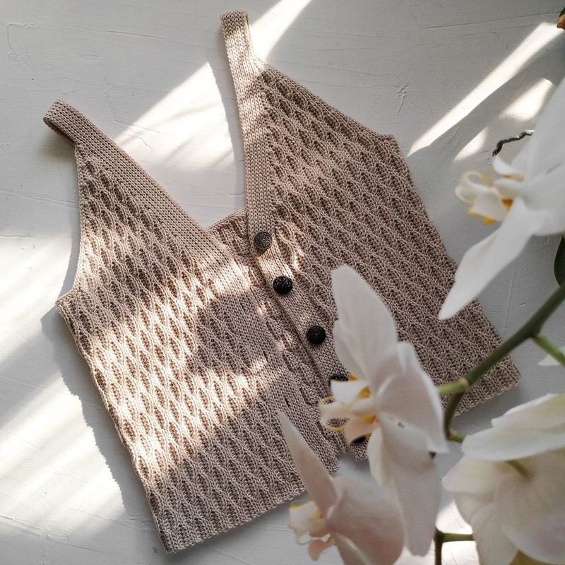 crochet top pattern, tank top pattern, halter top pattern, summer top pattern, crochet ribbed top, women top pattern, crochet crop top, camisole pattern 4.jpg