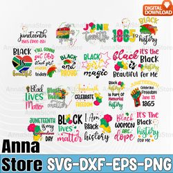 juneteenth svg bundle, black girl magic svg, black lives matter svg, 1865 juneteenth svg bundle, black history svg, blac