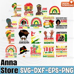 juneteenth day svg bundle,black girl magic svg, my history is strong svg,juneteenth svg bundle, black history is world h