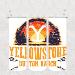yellowstone dutton tumbler png, silhouette svg fies