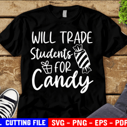halloween svg, will trade students for candy svg, kids halloween svg, siblings sassy brother svg cut files for cricut