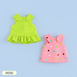 PDF Sundresses for Mini Dolls Sewing Pattern