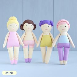 PDF Mini Dolls Sewing Pattern