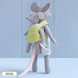 PDF Baby Carrier for Mini Doll Sewing Pattern