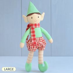 PDF Large Elf Doll Sewing Pattern
