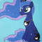 My Little Pony-Princess Luna-Pony-Friendship Is Magic -MLP-blue-acrylic painting-on canvas-cartoon-6.JPG
