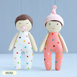 PDF Mini Baby Doll Sewing Pattern