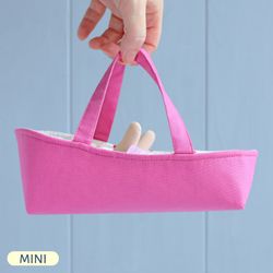 PDF Sleeping Basket for Mini Doll Sewing Pattern