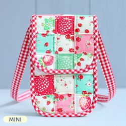 PDF Patchwork Bag for Mini Doll Sewing Pattern