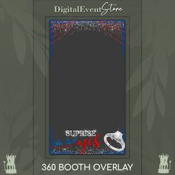 360 Overlay She said Yes Custom Template 360 Overlay Offer Photobooth 360 Wedding Ring Videobooth Touchpix 360 Selfie