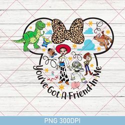you've got a friend in me, toy story, disney toy story, woody buzz world, disney vacation 2023 png, disneyworld png