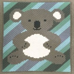 Koala Baby Blanket Crochet Pattern