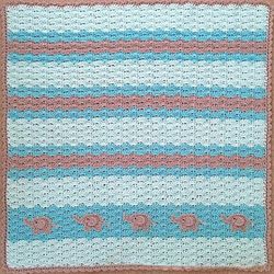Elephant Baby Blanket Crochet Pattern