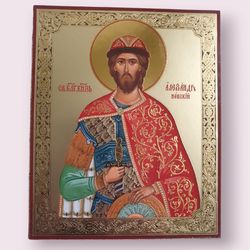 Saint Alexander Nevsky icon | Orthodox gift | free shipping from the Orthodox store