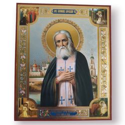 Icon of St Seraphim of Sarov | Orthodox gift | free shipping from the Orthodox store