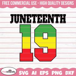 juneteenth 19 nineteen svg, black history svg, juneteenth 1865 svg, 1865 svg, freeish svg, black history month svg, blac