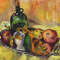 Натюрморт с турецкими гранатами. Зателепина Александра,бумага, акварель,43×53 см, 2010г.jpg