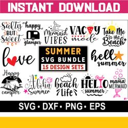 summer bundle svg, beach svg, summertime svg, funny beach quotes svg, summer cut files, summer quotes svg files for cric