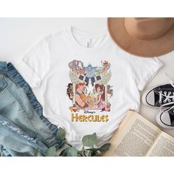 vintage 90's disney hercules shirt, retro hercules 1997 t-shirt, disneyworld shirt, disney hercules shirt,