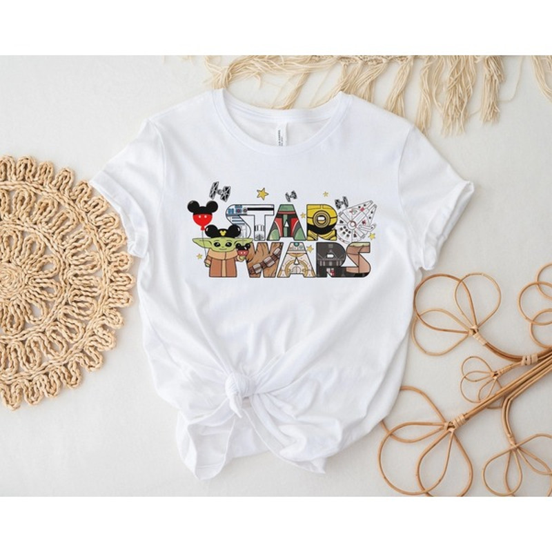 Disney Star Wars Shirt, Star Wars Characters Tee, Disney Shirt, Disney Balloons Group Shirt, Star Wars Trip 2023 T-shirt