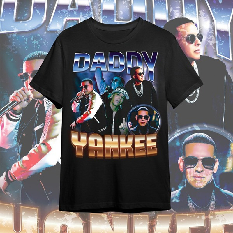 Daddy Yankee Shirt, Daddy Yankee Retro Bootleg 90s Shirt, Daddy Yankee Rap Shirt For Men Women Fan, Daddy Yankee 2023