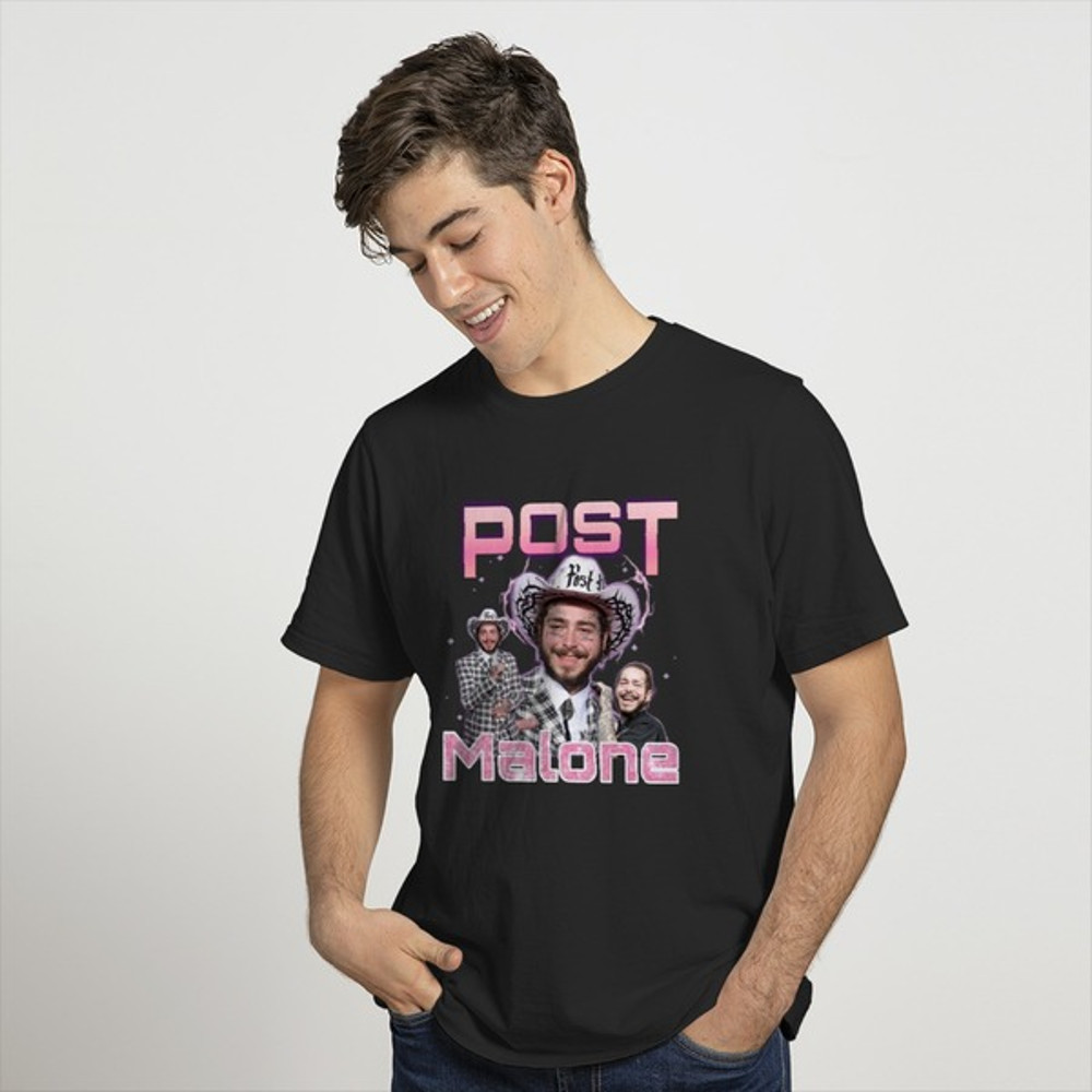 Vintage Post Malone 90s Bootleg Shirt, Post Malone Graphic Tee, Post Malone Twelve Carat Tour 2022 T-Shirt, Post Malone