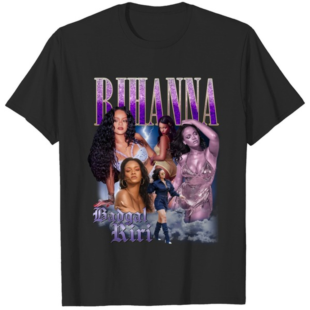 Rihanna Vintage 90s Shirt, Rihanna Bootleg Retro Fan Shirt, Rihanna Music Retro Shirt, Rihanna Shirt for Men Women