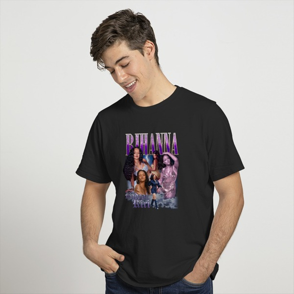 Rihanna Vintage 90s Shirt, Rihanna Bootleg Retro Fan Shirt, Rihanna Music Retro Shirt, Rihanna Shirt for Men Women