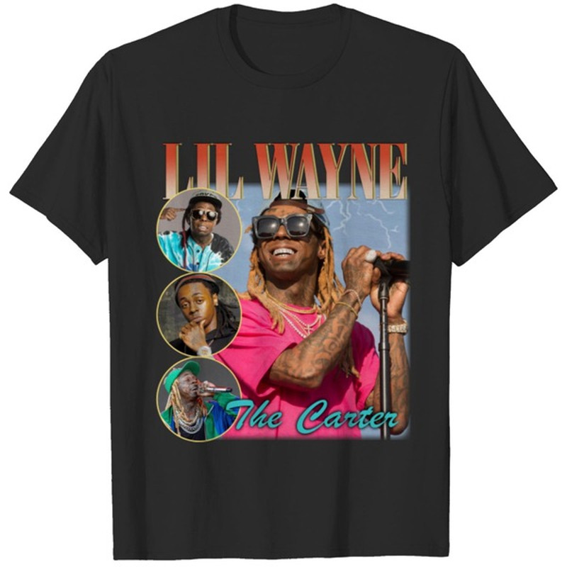 Lil Wayne Vintage 90s Bootleg Shirt, Lil Wayne Rap Tee Shirt Old School, Lil Wayne Shirt for Men Women, Lil Wayne 2023