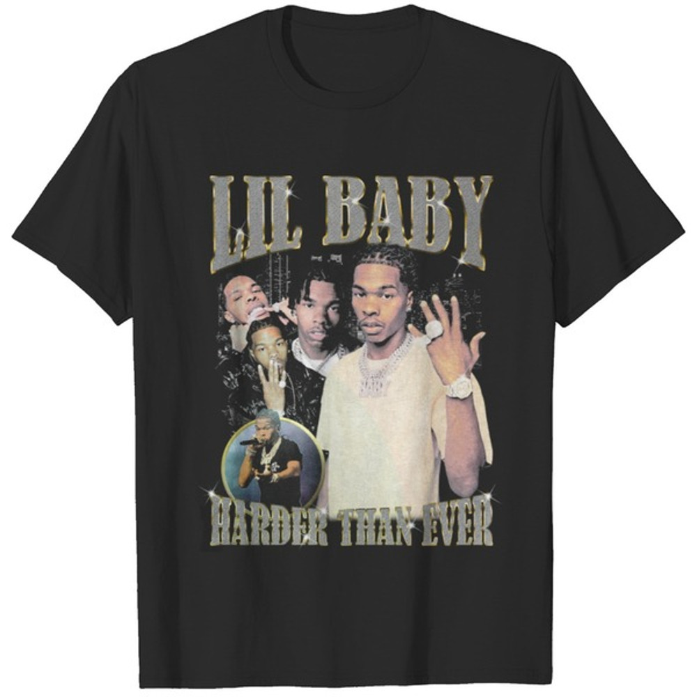 Lil Baby 90s Retro Rap Shirt, Lil Baby Bootleg Vintage 90s Rap Tee, Lil Baby Shirt for Fan Men Women, Lil Baby 2023 Tee