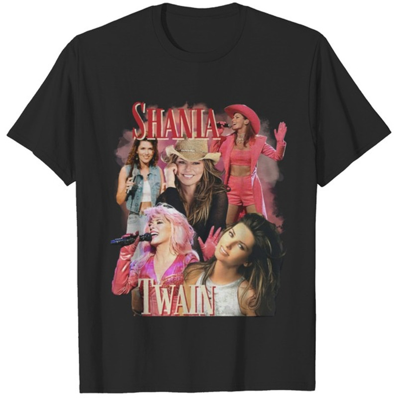 Shania Twain Vintage Shirt, Bootleg Rap 90s Style Vintage T-shirt, Shania Twain Lets Go Girls Country Shirt for fan