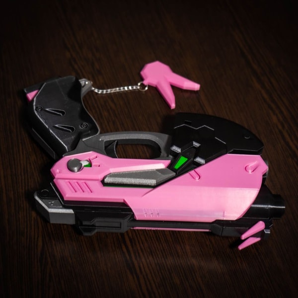 DVa Cosplay Gun | Diva cosplay Weapon | Prop Pistol Cosplay - Inspire ...