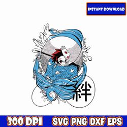 bonds svg digital download | japanese svg | | anime silhouette svg | anime character | kawaii svg