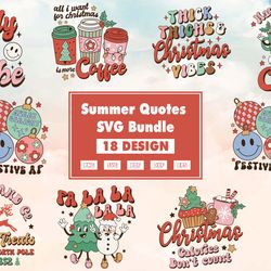 christmas sublimation svg bundle
