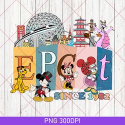 disney epcot world tour png, retro disney epcot png, mickey and friend, epcot center 1982 png, drinking around the world