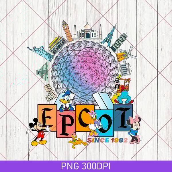 Retro Disney Epcot PNG, Disney Epcot PNG, World Traveler PNG | Inspire ...