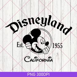 retro disneyland est 1955 california png, disneyland 1955 png, mickey and friends, vintage disneyland png, disneyland