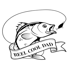 Reel Cool Dad Svg, Fathers Day Svg, Fishing Dad Svg, Reel Dad Svg, Cool Dad Svg, Dad Svg, Love Fishing Svg, Fishing Svg,