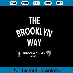 brooklyn nets 2023 nba playoffs svg graphic designs files
