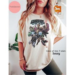 marvel guardians of the galaxy shirt, marvel avengers comfort colors shirt, super hero shirt, marvel movies 2023 sweater