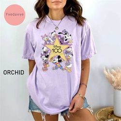 disney characters 100 years of wonder shirts, disney 100 years anniversary shirt, disney trip shirt, disneyland shirts