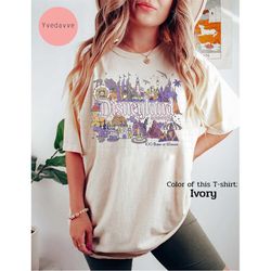 disneyland resort 100 years of wonder comfort colors shirt, disney 100th anniversary family trip shirt, vintage disneyla