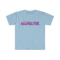 funny y2k tshirt - maneater 2000's doll style tee - meme gift for her