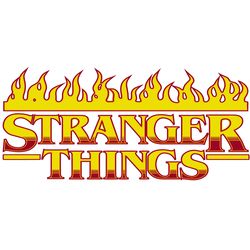 stranger things fire svg, stranger things logo svg
