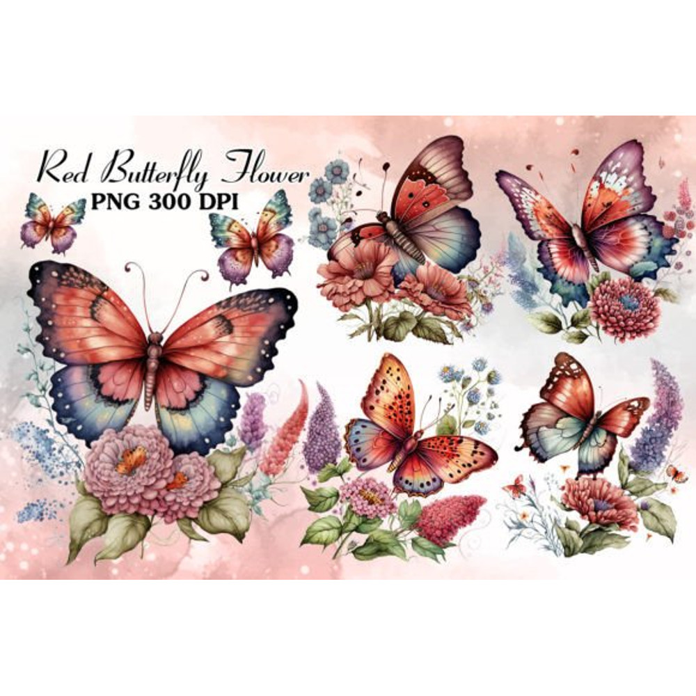 Red-Butterfly-Watercolor-Clipart-Bundle-Graphics-67118302-1-1-580x387.jpg