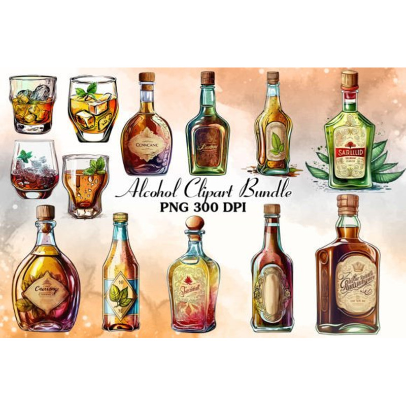 Alcohol-Watercolor-Clipart-Bundle-Graphics-66812756-1-1-580x387.jpg